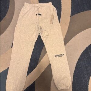 Essentials Light Gray Joggers
